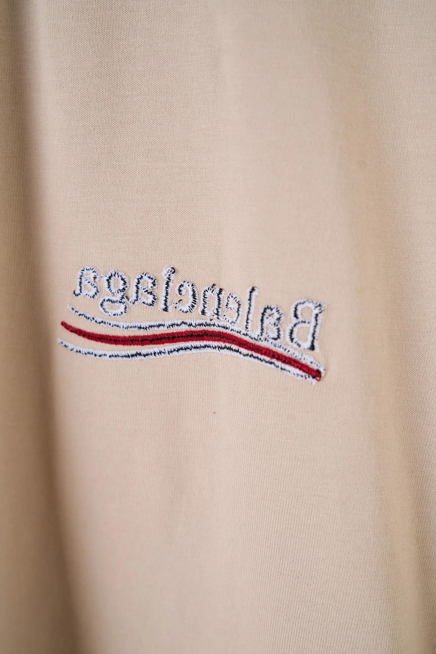 Balenciaga/ T 【In Stock】XS S M L 230g 32S 350g Breathable Wear-Resistant